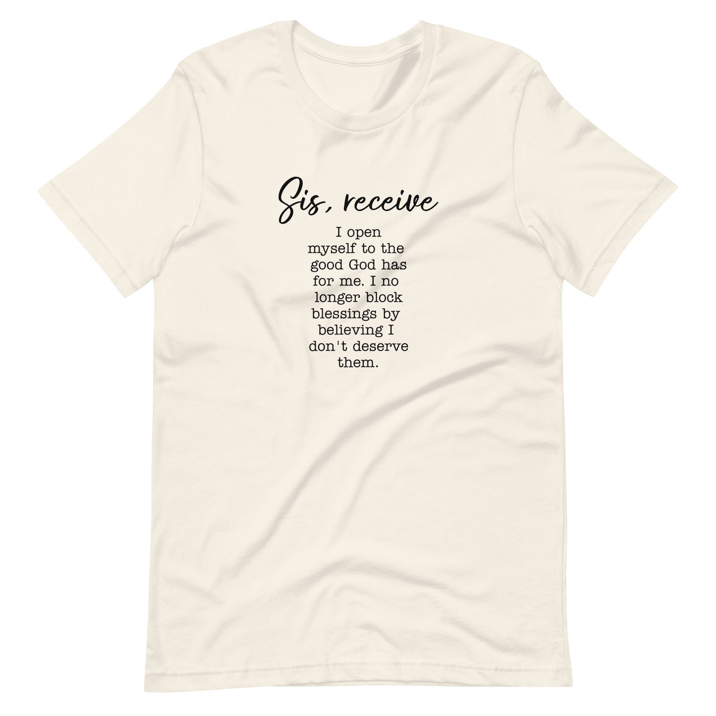 Sis, receive tee