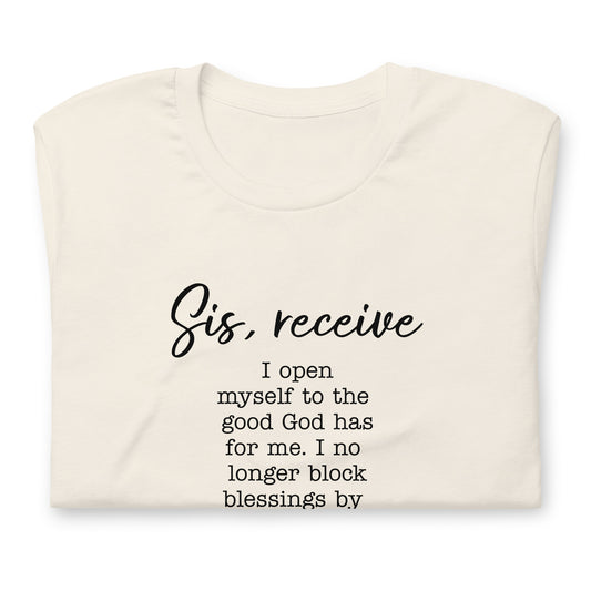 Sis, receive tee