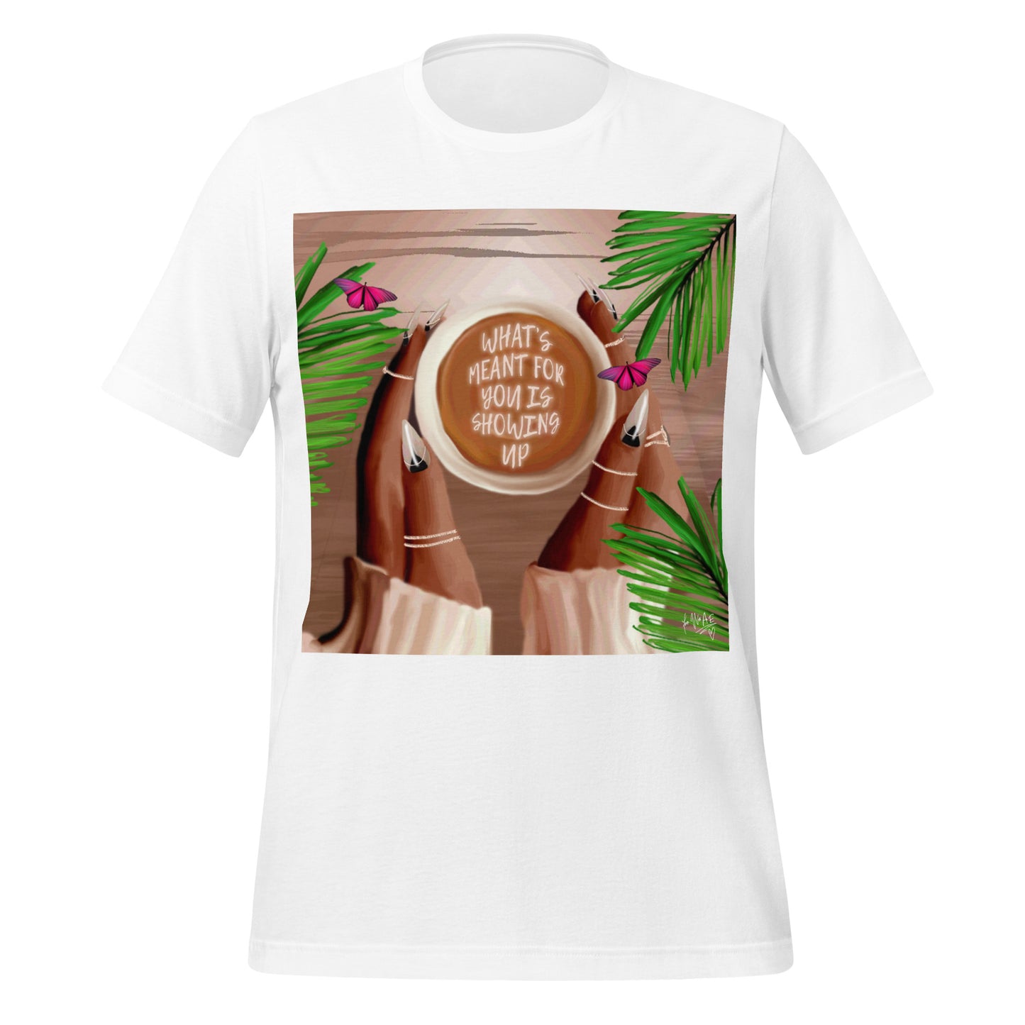 Showing Up tee