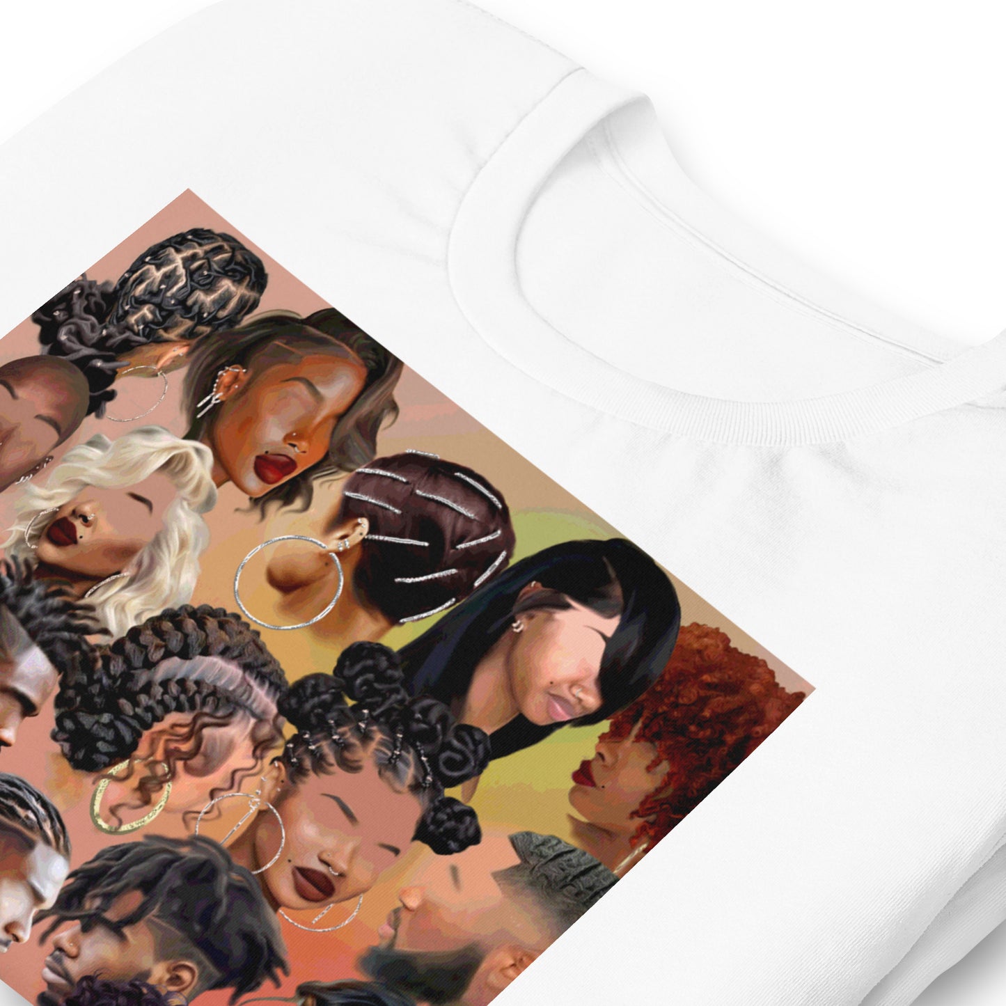 Beautiful Day (Black Hair) tee