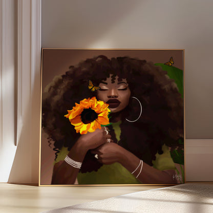 Zaire poster print