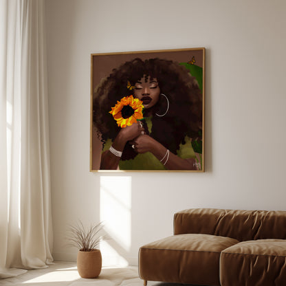 Zaire poster print