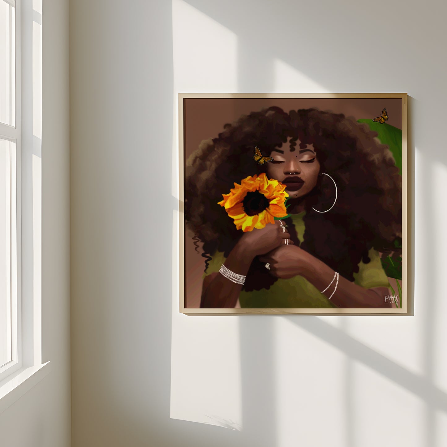 Zaire poster print